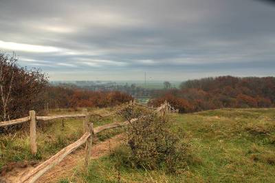 boven op de papenberg, kijkend in zuidoostelijke richting.23-11-2016