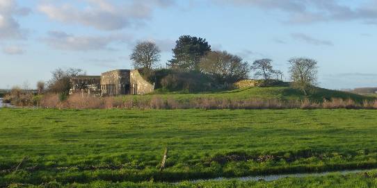 Fort bij Krommeniedijk. Foto: Lia Vriend