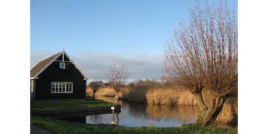 De tocht gaat door de Hempolder bij Akersloot | Foto: Lia Vriend