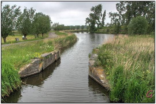 inundatiesluis bij Spaarndam